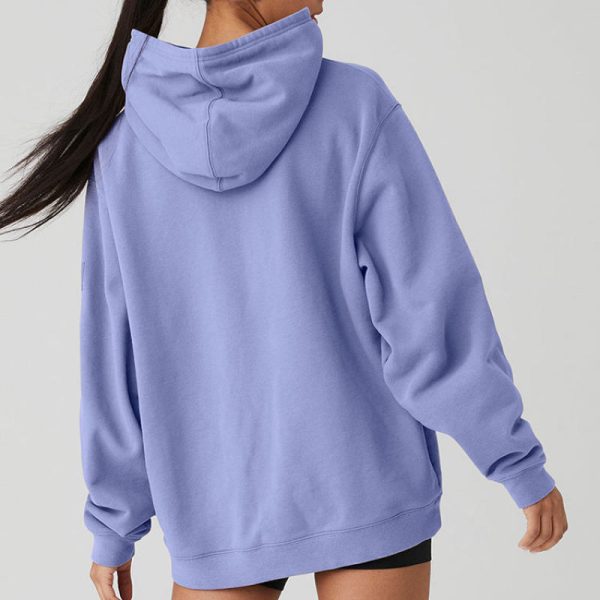 100% Cotton Oversize Hoodies Manufacturer | No Drawstring Soft Fleece Hoodies Factory - 图片 2