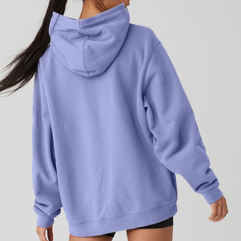 100% Cotton Oversize Hoodies Manufacturer | No Drawstring Soft Fleece Hoodies Factory - 图片 2