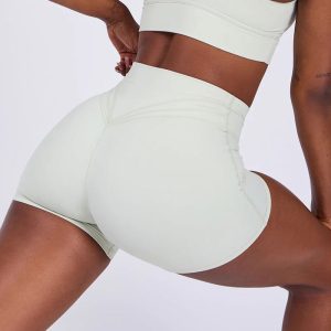 Custom Tummy Control Biker Shorts | Compression Gym Sports 4" High Rise Workout Shorts Supplier