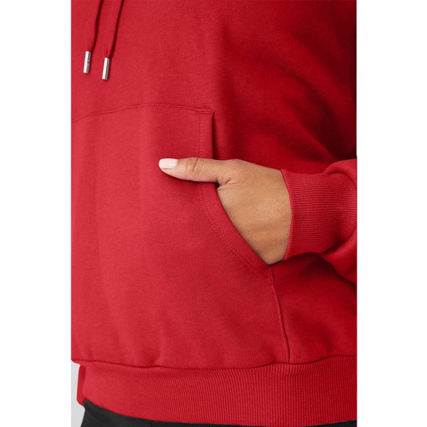 Custom Women Street Wear Thick Sports Hoodies Manufacturer | Cotton Print logo Fleece hoodie - 图片 3