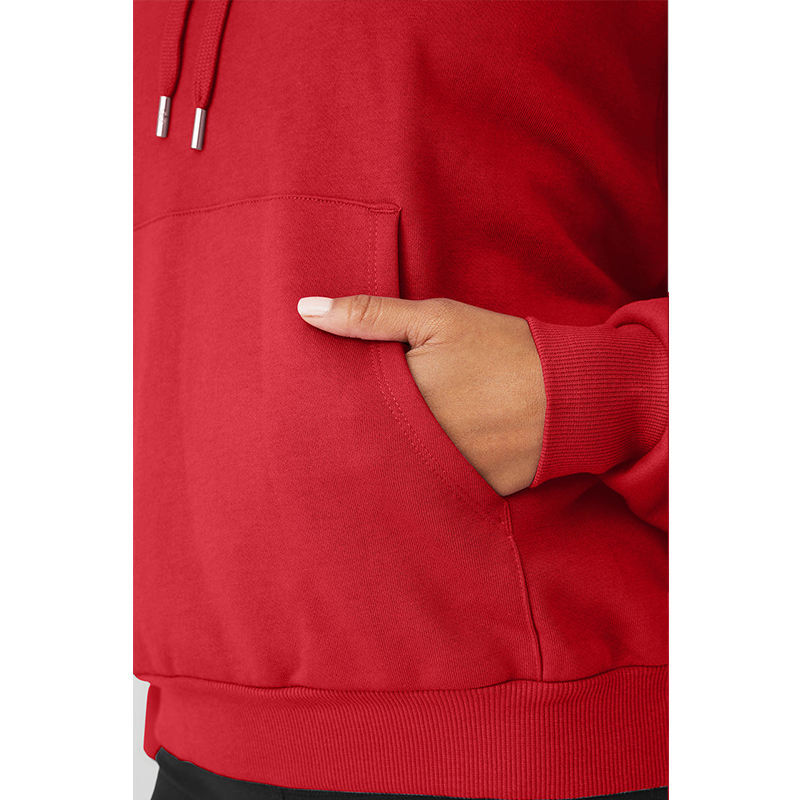 Custom Women Street Wear Thick Sports Hoodies Manufacturer | Cotton Print logo Fleece hoodie - 图片 3