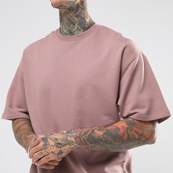 Oversized Men's T-shirts Manufacturers | Custom Plain 100% Cotton T-Shirts supplier - 图片 3