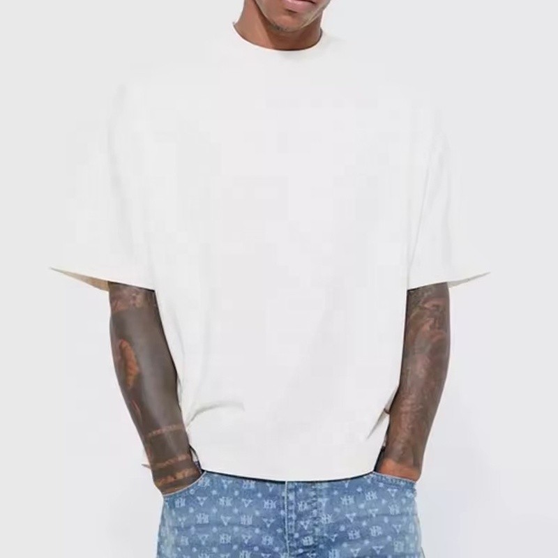 100% Cotton Blank Plain T shirt Manufacturers | Custom Anti-Shrunk Oversized Tshirt supplier - 图片 2