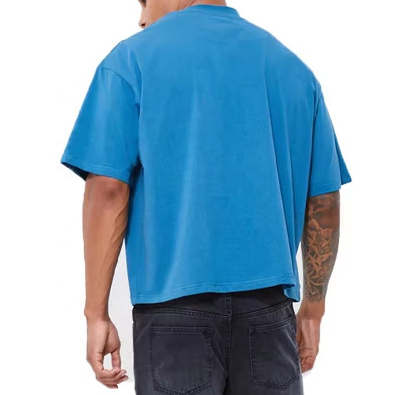 100% Cotton Blank Plain T shirt Manufacturers | Custom Anti-Shrunk Oversized Tshirt supplier - 图片 4