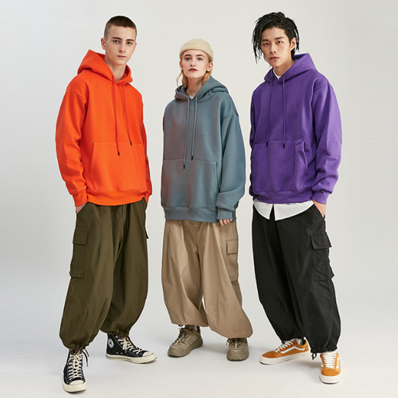 Custom Oversized Pullover Hoodies Unisex manufacturer | custom 100% Cotton hoodies in bulk - 图片 4