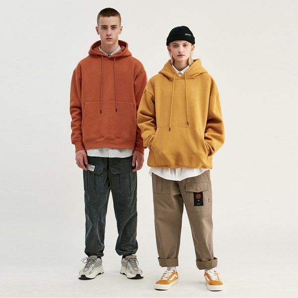 Custom Oversized Pullover Hoodies Unisex manufacturer | custom 100% Cotton hoodies in bulk - 图片 3