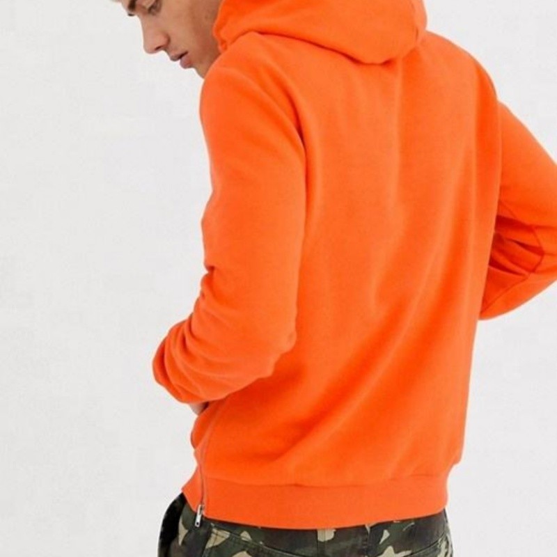 Custom Slim Fit hoodies manufacturer | warm Fleece 100% Cotton Zipper Side hoodie manufacturer - 图片 4