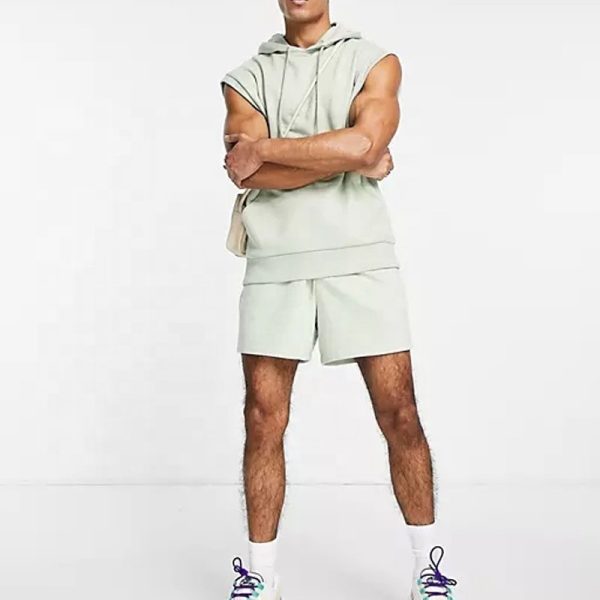 Custom Sleeveless Puff Printing hoodie manufacturer | warm 100% Cotton Pullover hoodie manufacturer - 图片 3