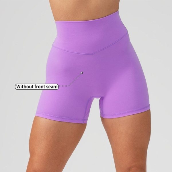 Custom Quick Dry High Waisted Shorts Manufacturer | Compression Workout Yoga Active Shorts Supplier - 图片 4