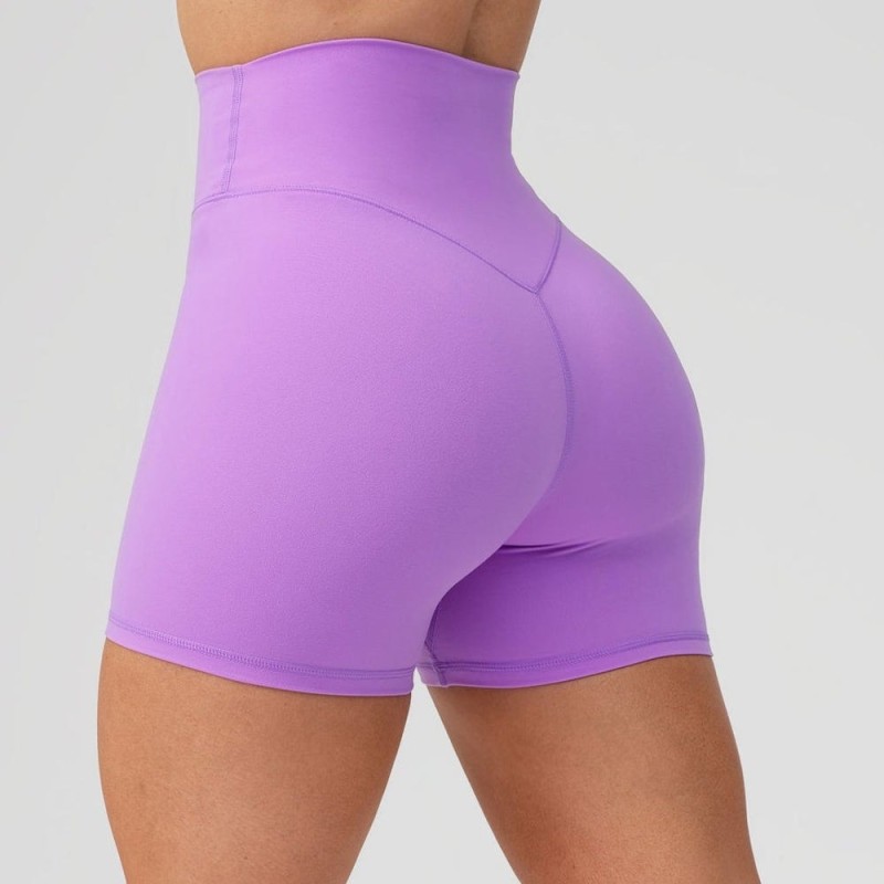 Custom Quick Dry High Waisted Shorts Manufacturer | Compression Workout Yoga Active Shorts Supplier - 图片 2