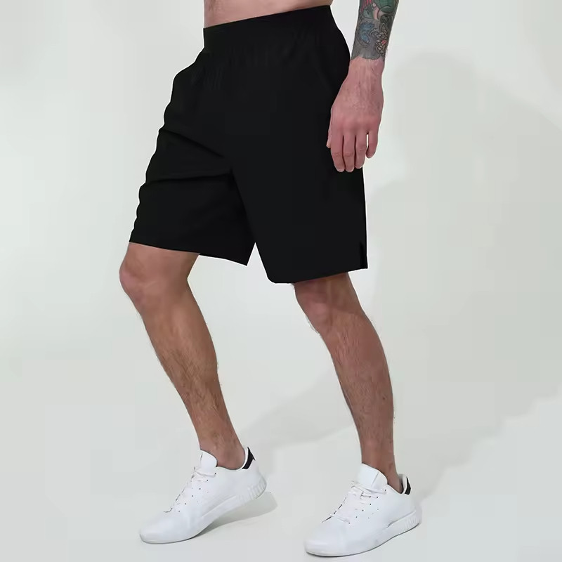 Breathable Flat Belt Sport Shorts Manufacturers 丨Lightweight Blank Gym Shorts factory - 图片 3