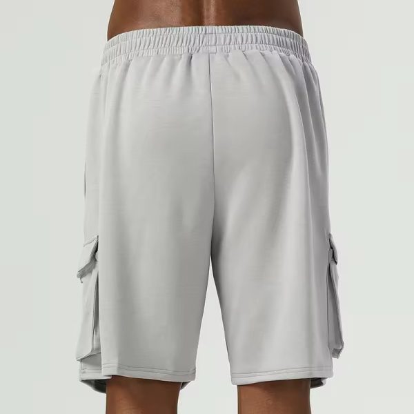 Breathable Sports Big Pocket Shorts Manufacturers丨Cotton Polyester Gym Shorts factory - 图片 2