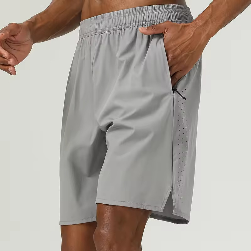 Breathable Army Green Sports Pocket Shorts Manufacturers丨 Exercise Half Shorts factory - 图片 4