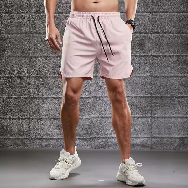 Polyester Breathable Athletic Shorts Manufacturers丨Custom Workout Men Shorts factory - 图片 4