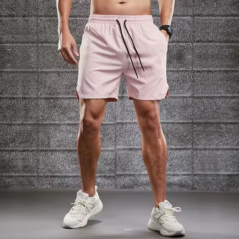 Polyester Breathable Athletic Shorts Manufacturers丨Custom Workout Men Shorts factory - 图片 4