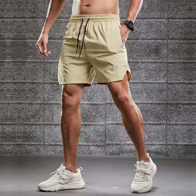 Polyester Breathable Athletic Shorts Manufacturers丨Custom Workout Men Shorts factory - 图片 5