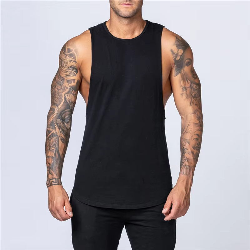 Custom Sport Gym Men's Tank Tops Manufacturers 丨 Streetwear Fitness Wear Men factory - 图片 2