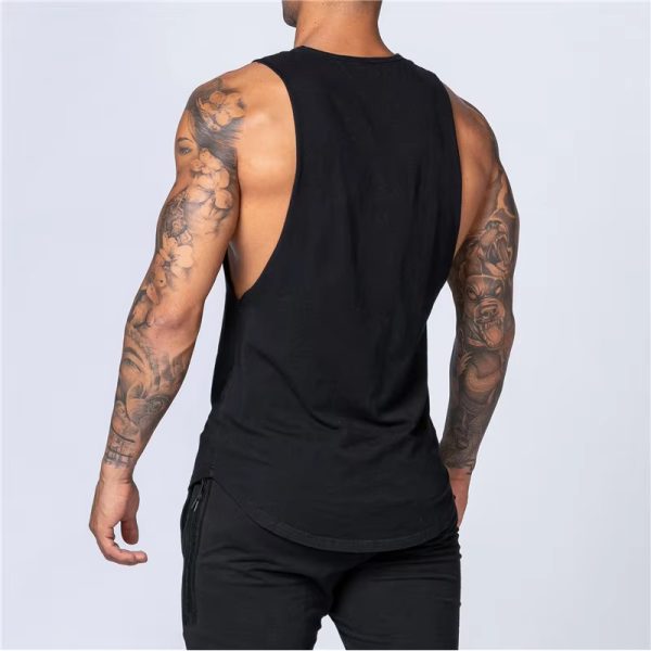 Custom Sport Gym Men's Tank Tops Manufacturers 丨 Streetwear Fitness Wear Men factory - 图片 3