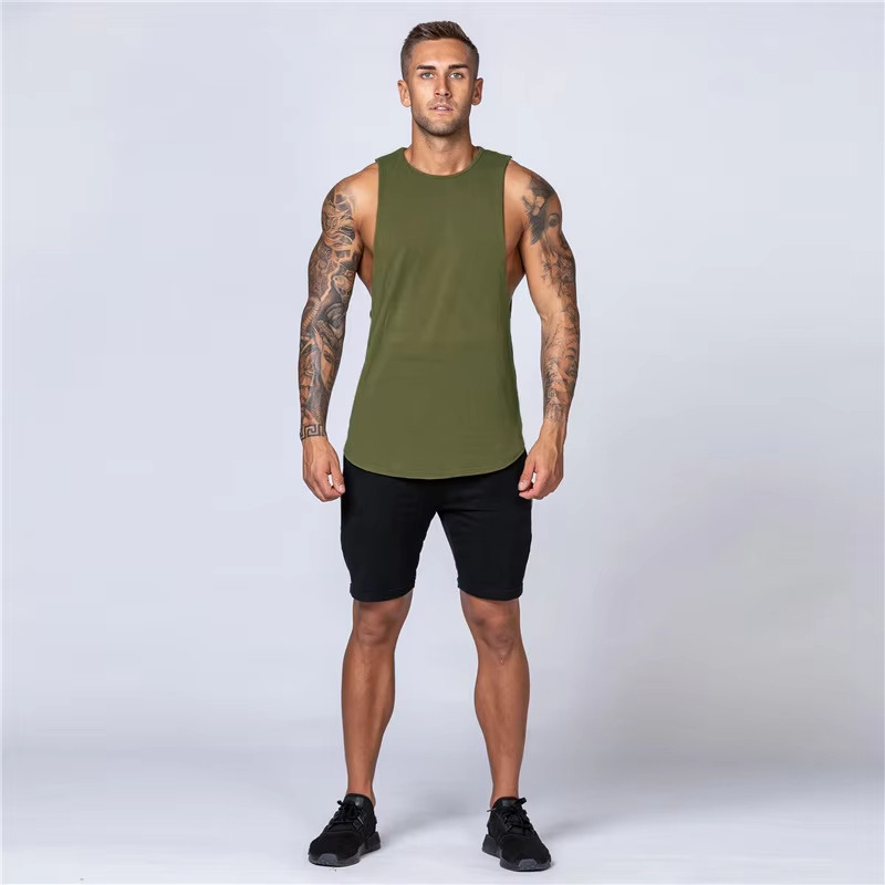 Custom Sport Gym Men's Tank Tops Manufacturers 丨 Streetwear Fitness Wear Men factory - 图片 4