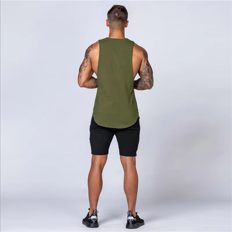 Custom Sport Gym Men's Tank Tops Manufacturers 丨 Streetwear Fitness Wear Men factory - 图片 5