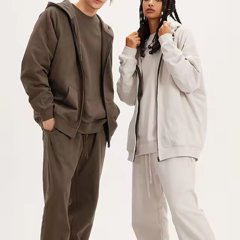 Custom Women Oversized Zip up hoodie Manufacturer | Fleece Cotton Blank hoodie suppliers - 图片 4