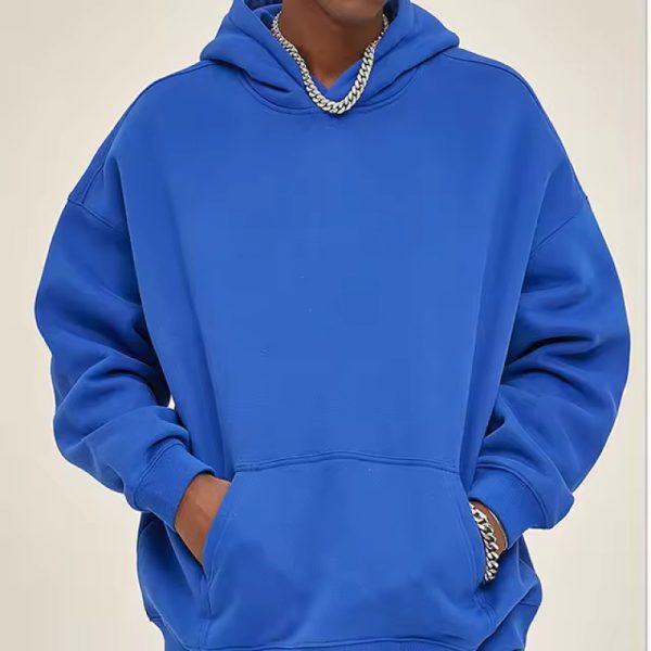 Custom Men's 350GSM Hoodies manufacturer | Embroidery Heavyweight hoodie manufacturer - 图片 3