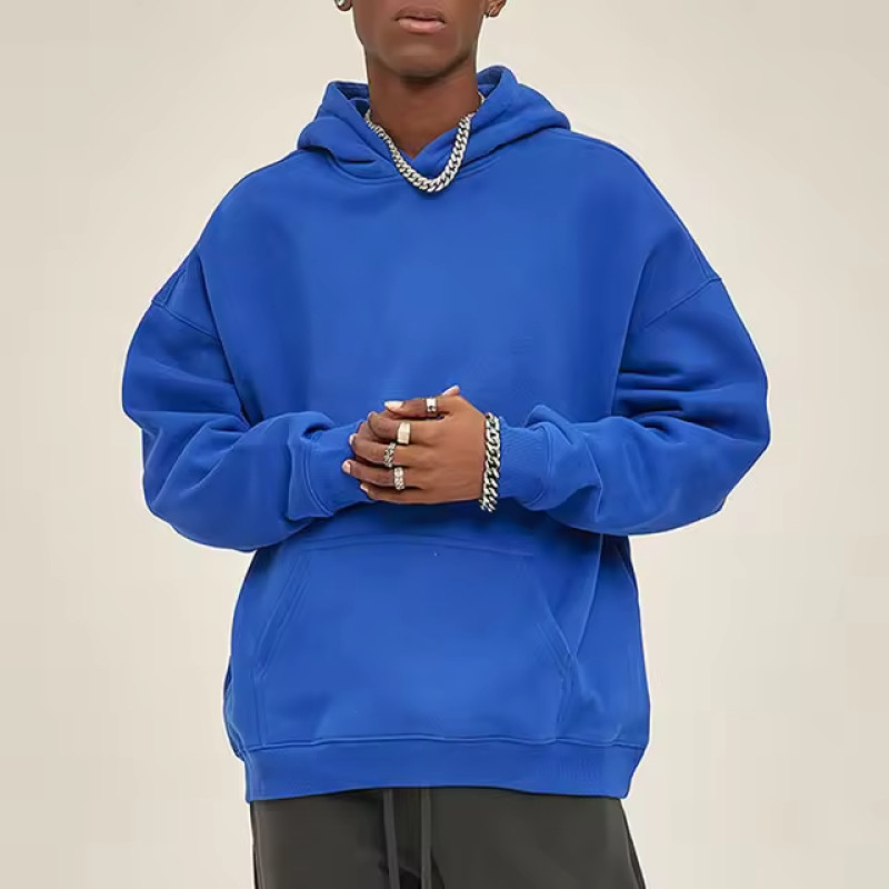 Custom Men's 350GSM Hoodies manufacturer | Embroidery Heavyweight hoodie manufacturer - 图片 2