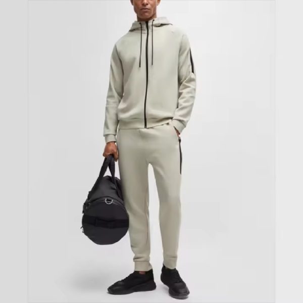 Running Sweat Cotton Spandex Jacket Manufacturer | Custom Sports Training Jacket Supplier - 图片 3