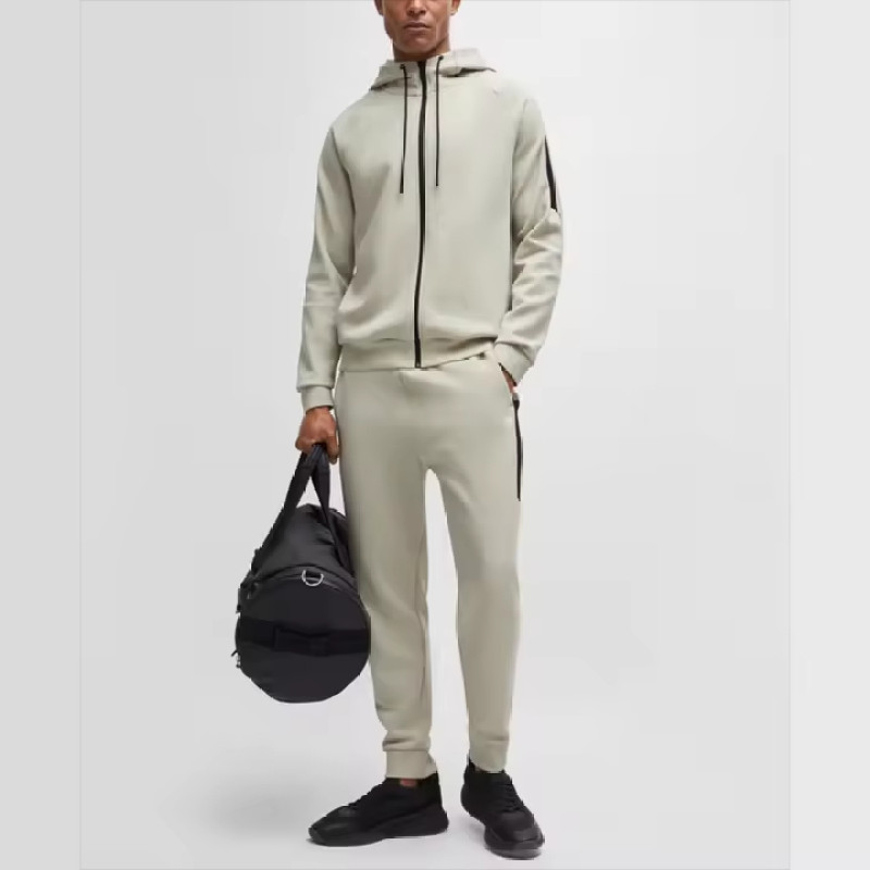 Running Sweat Cotton Spandex Jacket Manufacturer | Custom Sports Training Jacket Supplier - 图片 3