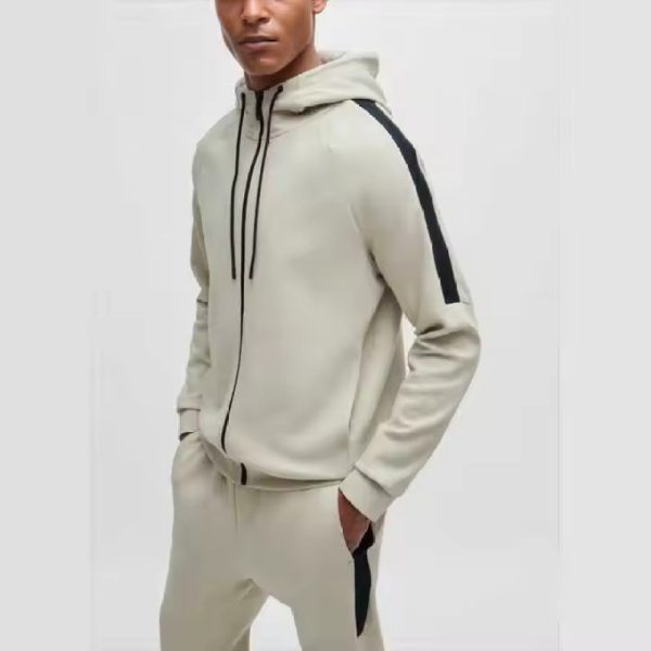Running Sweat Cotton Spandex Jacket Manufacturer | Custom Sports Training Jacket Supplier - 图片 4