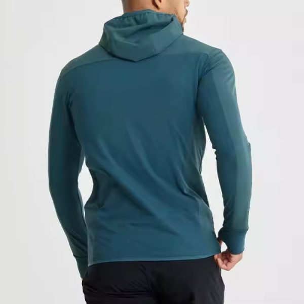 Polyester Spandex Outdoor Full-zip Jacket Manufacturer | Custom Cycling Training Jacket Supplier - 图片 3
