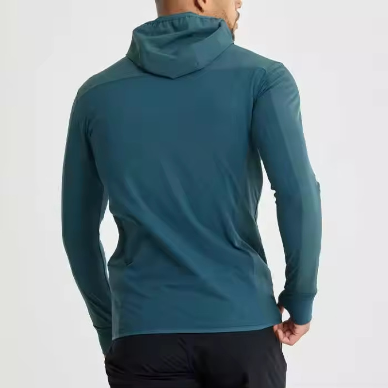 Polyester Spandex Outdoor Full-zip Jacket Manufacturer | Custom Cycling Training Jacket Supplier - 图片 3