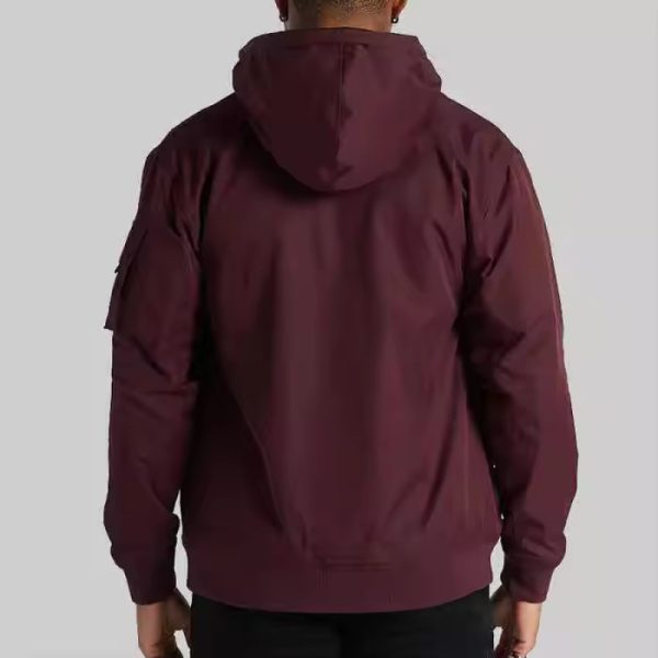 Winter Outdoor Men Zipper up Jacket Manufacturer | Custom Windproof Sports Jacket Supplier - 图片 2