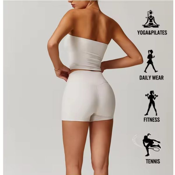 Beautiful Back Built in Bra Top Manufacturer | Women Workout Fitness Top factory - 图片 4