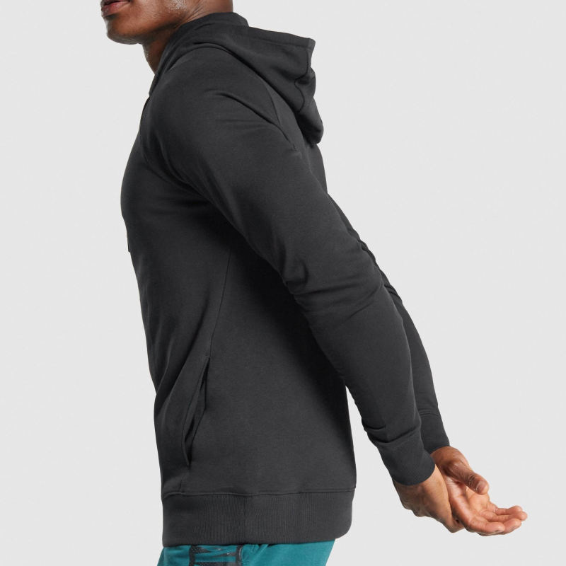Slim Fit Fitness Exercise Athletic Hoodie Manufacturer | Slim Fit Sports Hoodies Supplier - 图片 3