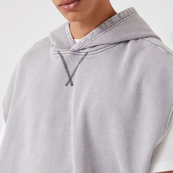 Tank Tops Sleeveless Hoodie Manufacturer | Pullover Sleeveless Hoodies Supplier - 图片 4