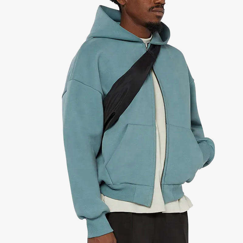Custom Cotton 500 Gsm Cropped Hoodie Manufacturer | Cotton oversized Heavyweight Hoodie - 图片 3