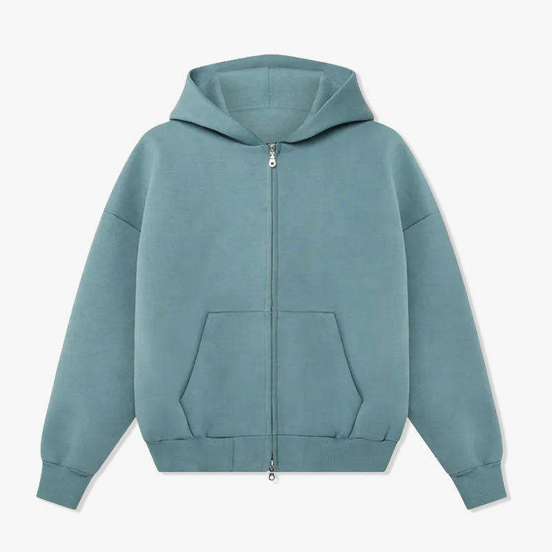 Custom Cotton 500 Gsm Cropped Hoodie Manufacturer | Cotton oversized Heavyweight Hoodie - 图片 4