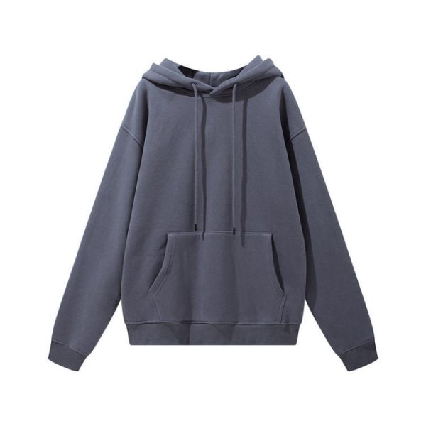 plus size fleece Hoodie Manufacturer | Cotton oversized pullover Drop Shoulder Hoodies - 图片 4