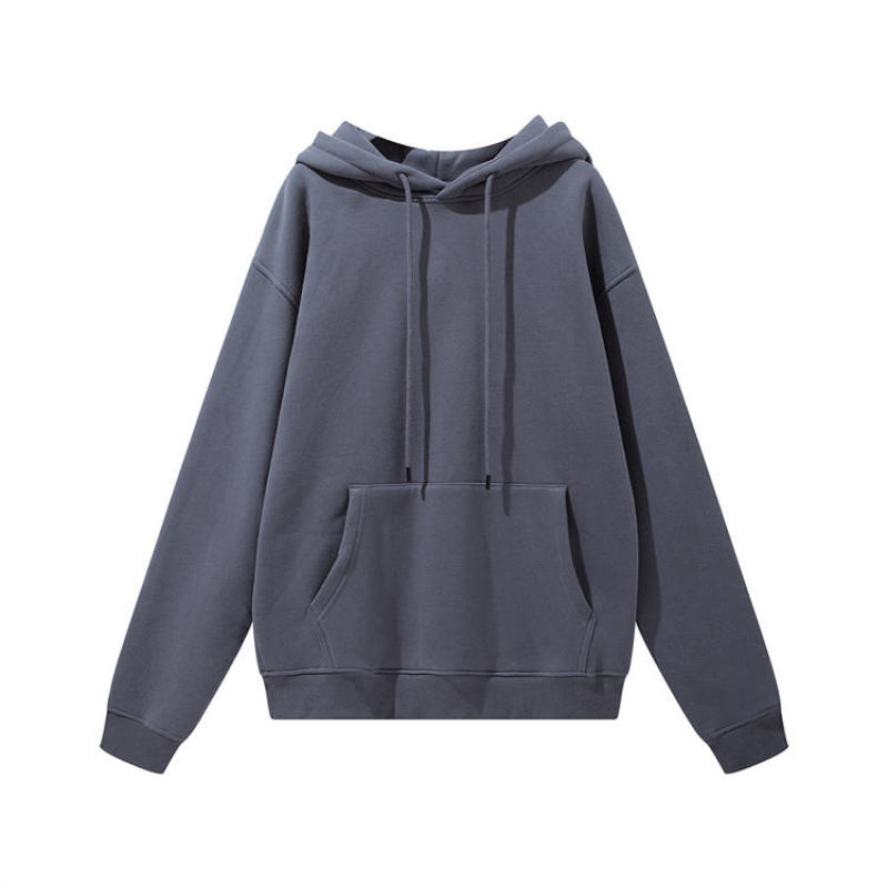 plus size fleece Hoodie Manufacturer | Cotton oversized pullover Drop Shoulder Hoodies - 图片 4