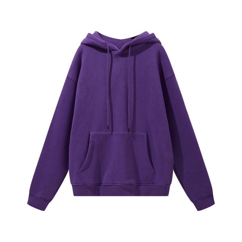 plus size fleece Hoodie Manufacturer | Cotton oversized pullover Drop Shoulder Hoodies - 图片 5