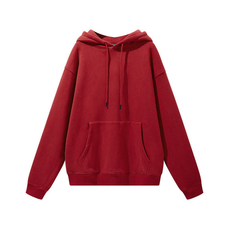 plus size fleece Hoodie Manufacturer | Cotton oversized pullover Drop Shoulder Hoodies - 图片 6