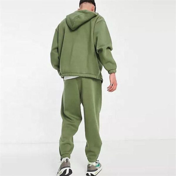 Activewear Training Full Zip jacket Jogging Sweat Suits Manufacturer | Custom Tracksuits Set for Men Supplier - 图片 2