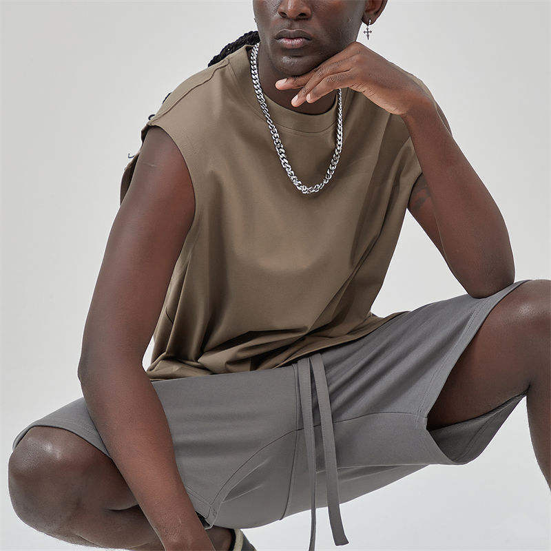 Tank Tops And Shorts Manufacturer | Custom Logo Fitness Workout Training tracksuit Supplier - 图片 2
