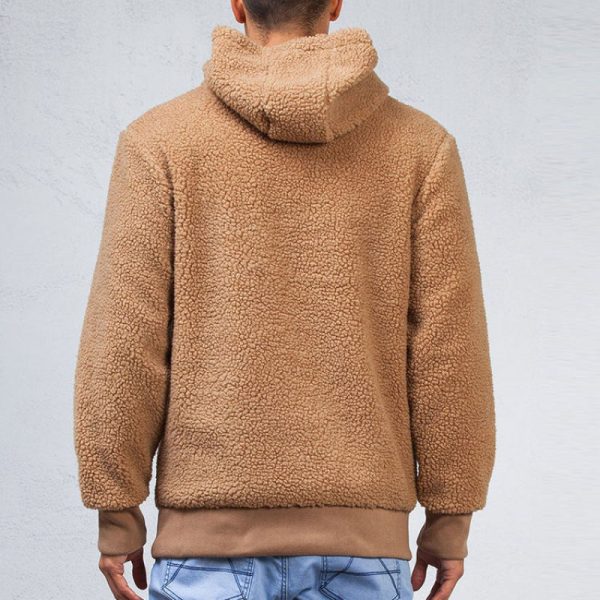 Mens Sherpa Fleece Hoodies Manufacturer | Cotton Clothing Men Cotton Sherpa Hoodies Manufacturer - 图片 2
