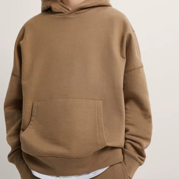 Streetwear Heavy Weight Oversize Hoodie Manufacturer | Drop Shoulder Plain Hoodies Manufacturer - 图片 2