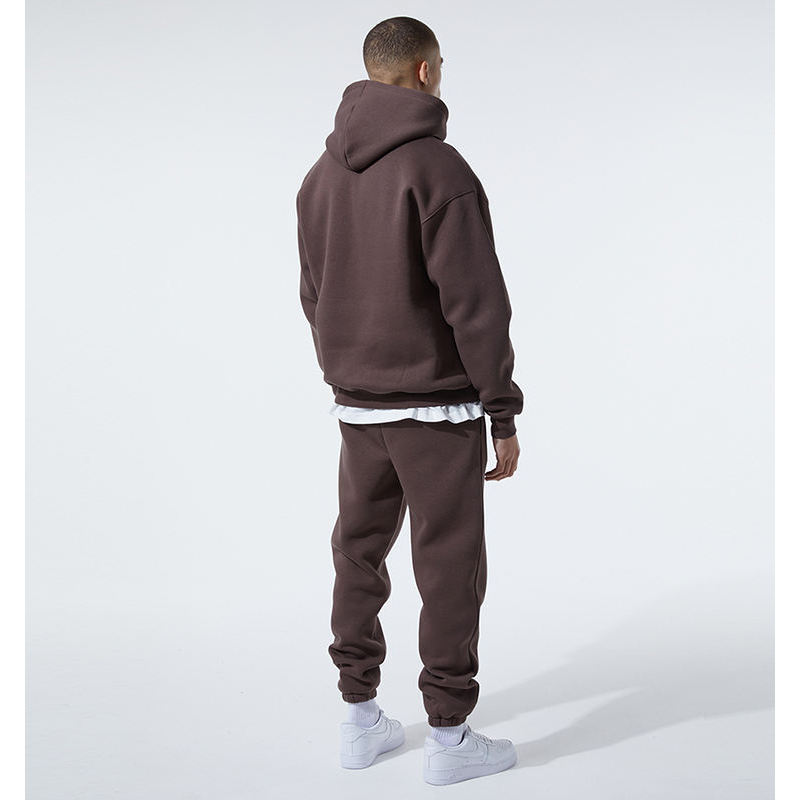 100% cotton printed unisex plain hoodies Manufacturer | Plus size heavy Thick Hoodies Manufacturer - 图片 2
