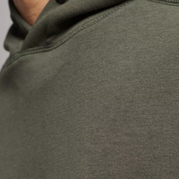 heavyweight organic cotton hoodies Manufacturer | drop shoulder front zipper pocket Hoodies factory - 图片 3