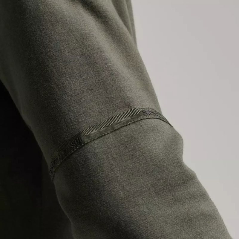 heavyweight organic cotton hoodies Manufacturer | drop shoulder front zipper pocket Hoodies factory - 图片 4