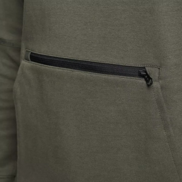 heavyweight organic cotton hoodies Manufacturer | drop shoulder front zipper pocket Hoodies factory - 图片 5